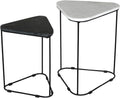 Black 2Pc Nesting Accent Tables M39552