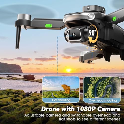 1080P HD Camera Brushless Motor Drone with 3 Batteries L180