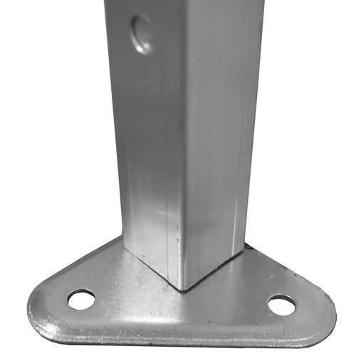 10 ft. x 10 ft. White Aluminum Pop-Up Canopy V22265