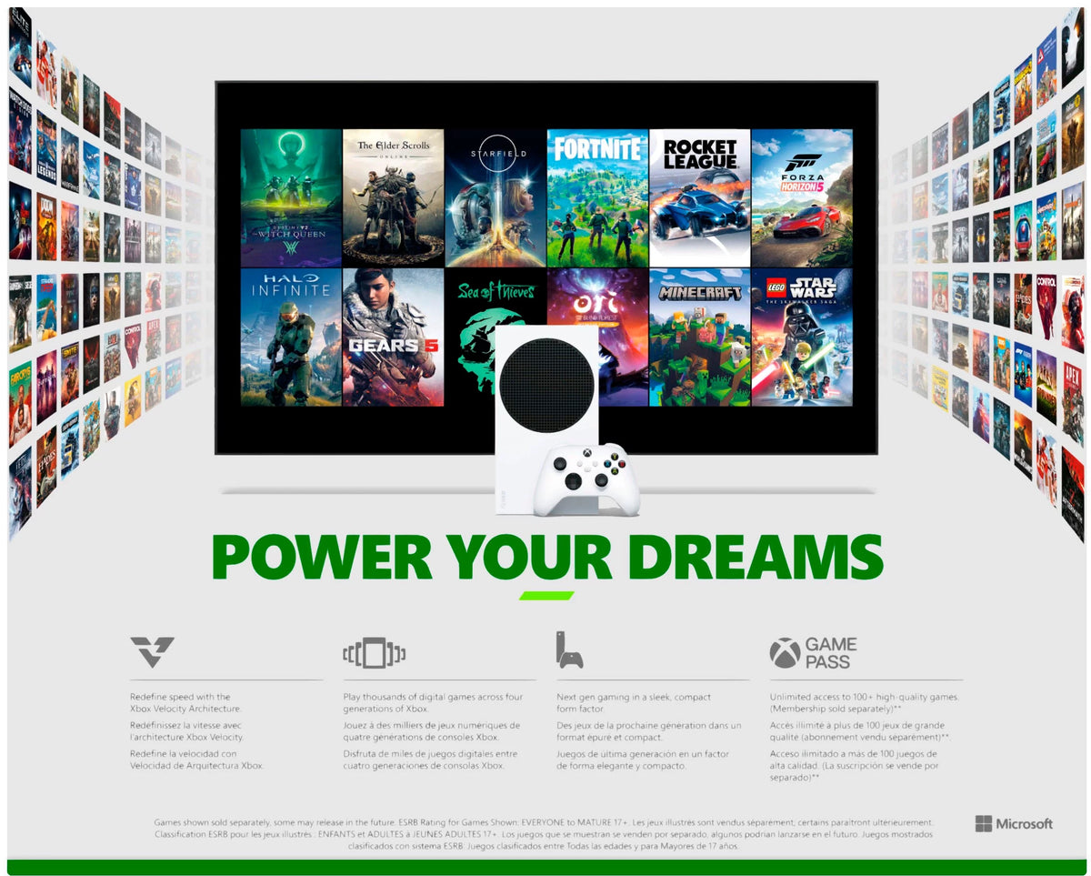 Xbox Series S Console and Wireless Controller Bundle I63679