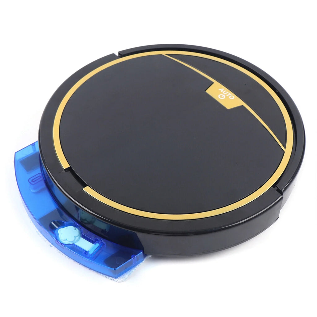 15W Rechargeable Black Robot Vacuum Cleaner 3in1 X803