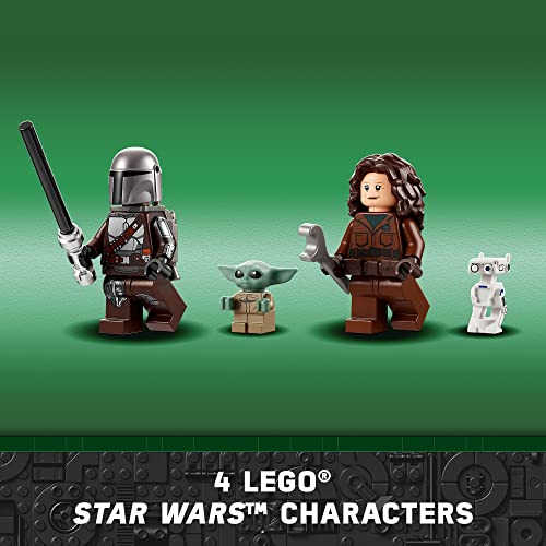 LEGO Star Wars N-1 Starfighter Building Set with Baby Yoda Grogu and Droid Toy Figures U12007
