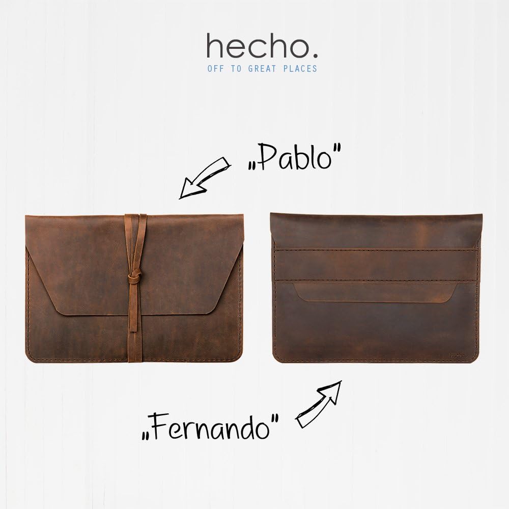 Leather Case Compatible with MacBook Pro 13 & MacBook Air 13 L202