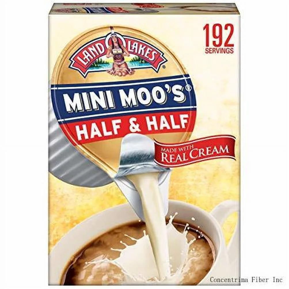 Half & Half Cups 192Count 54 Fl Oz Real Cream T703481