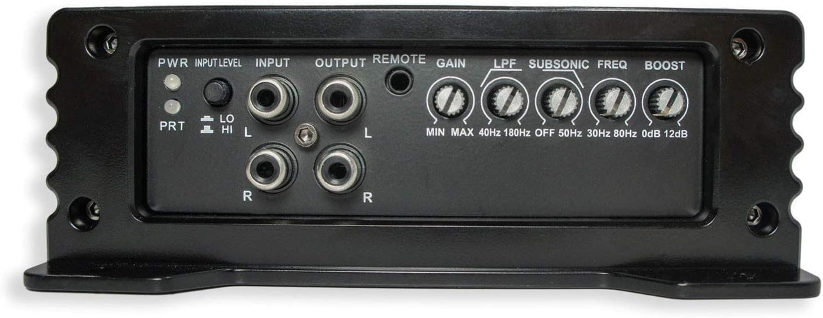 Dual 12" Loaded Sub Box Enclosure with Amplifier R7324