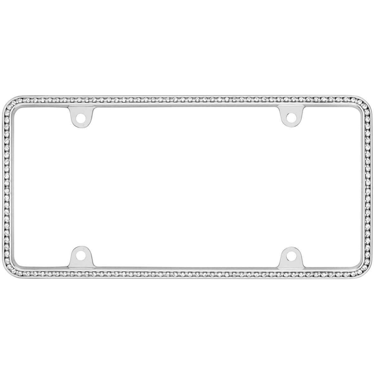 Chrome Clear License Plate Frame R1732