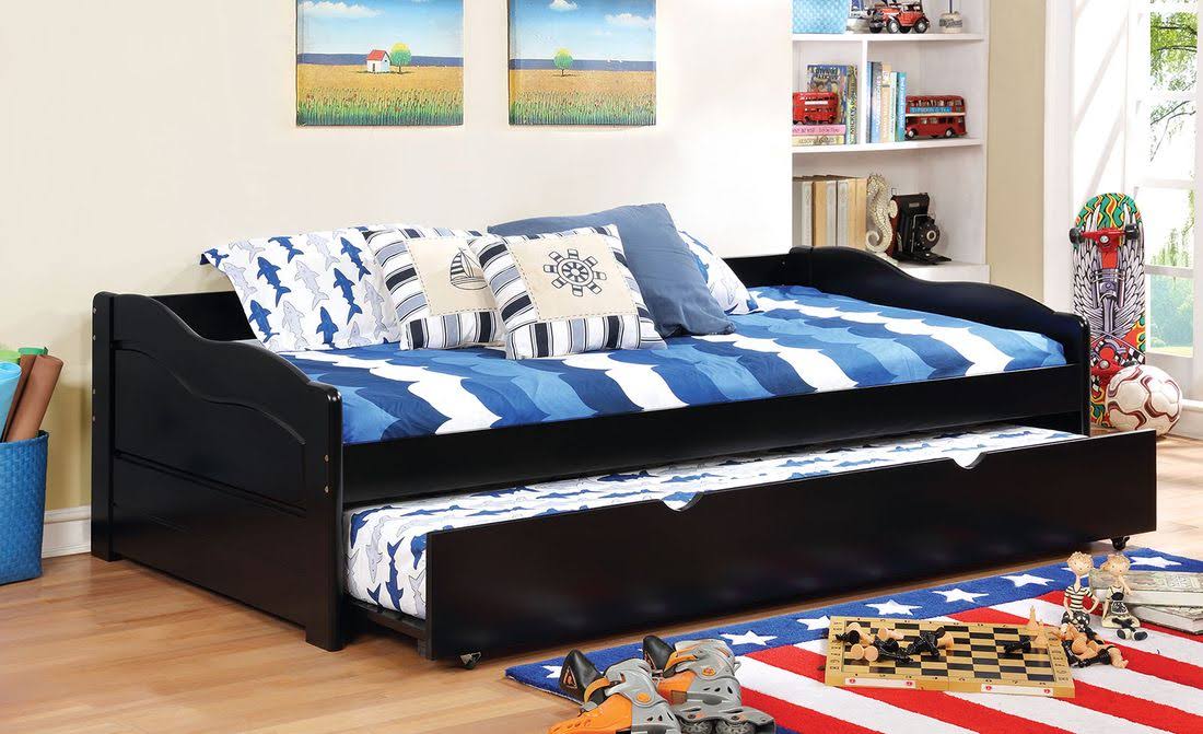 Black Trundle Daybed Z57082