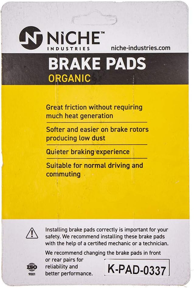 Organic Brake Pad Set Pack of 2 H70465