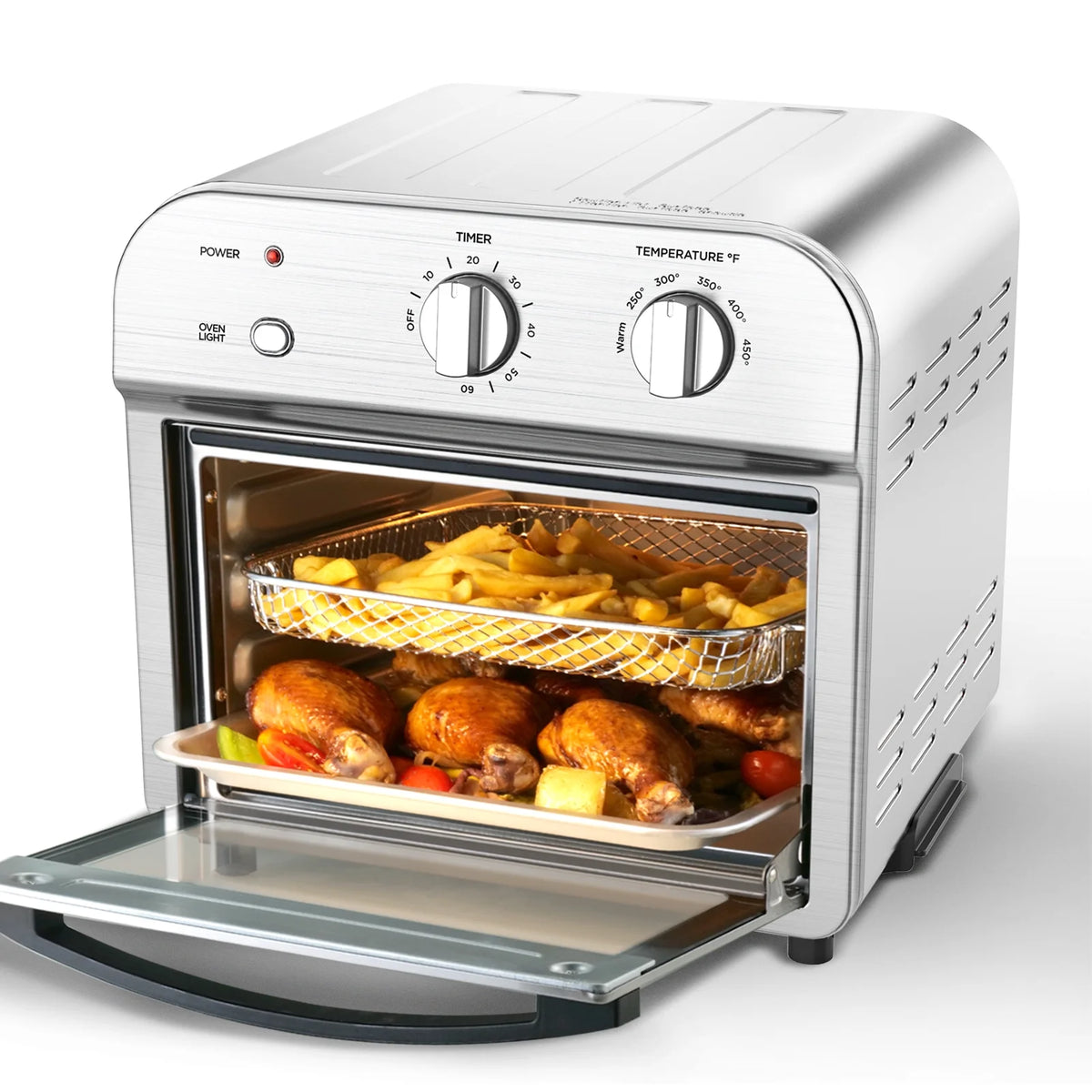 Air Fryer Toaster Oven Combo with Rotisserie And Dehydrator, 1500 W A2387