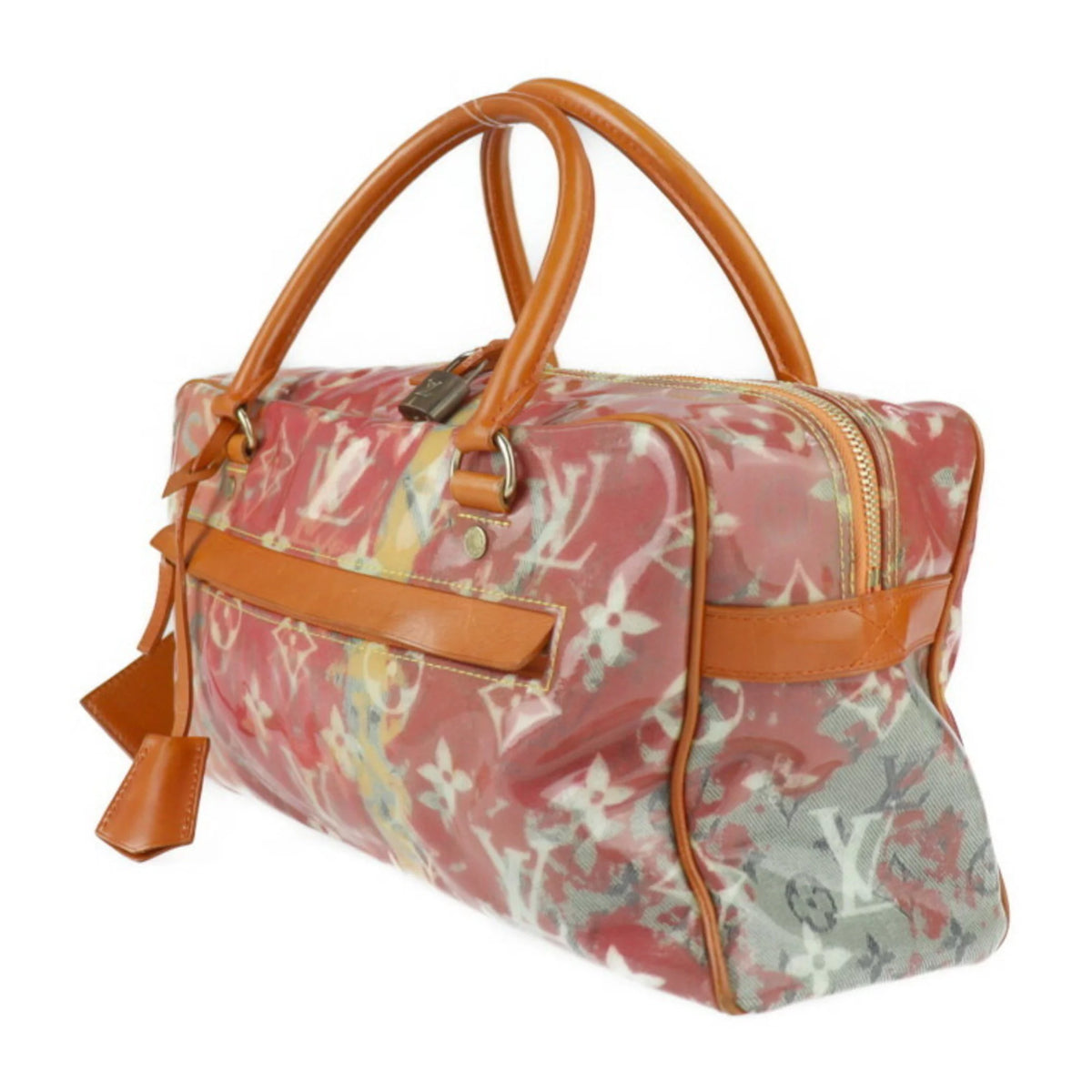 Pre-Owned Coated Canvas Leather Handbag S953756