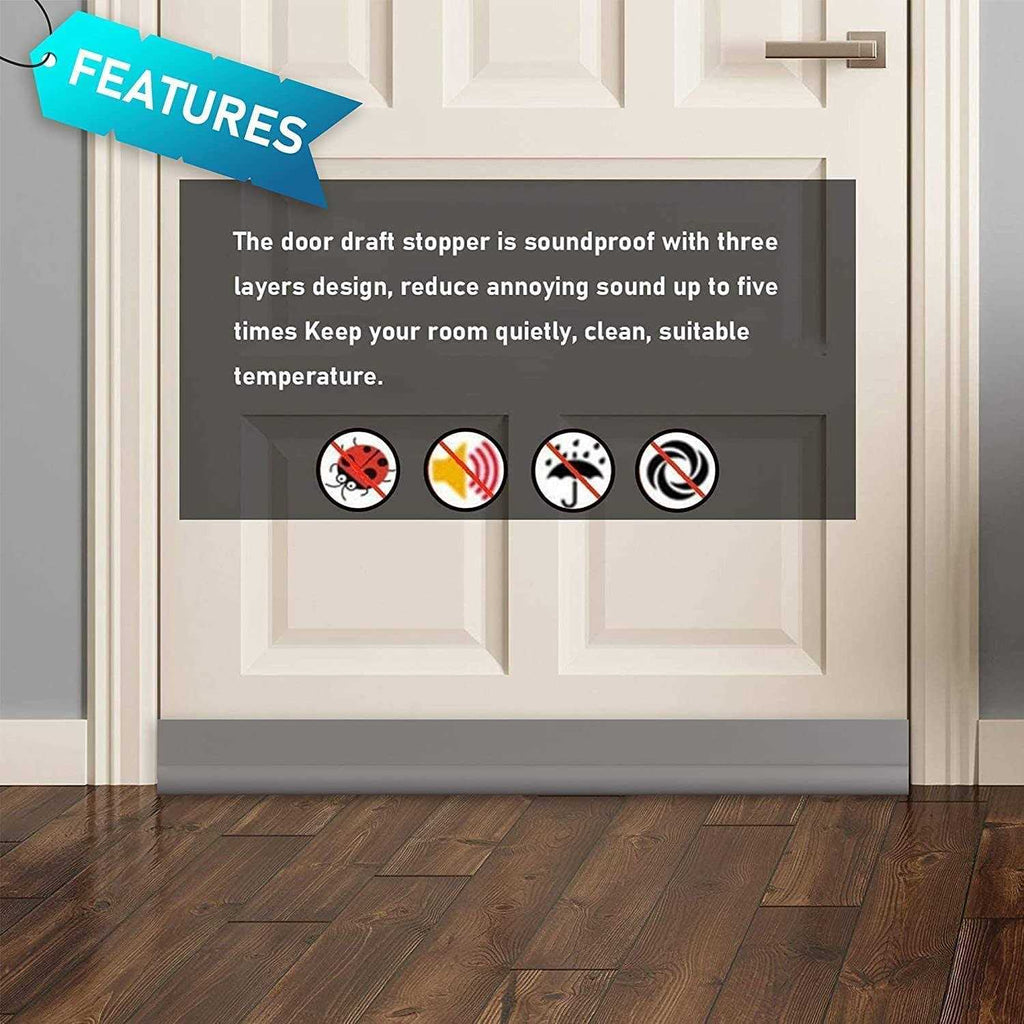 Door Draft Stopper Bottom One Sided Door Draft Blockers Y605