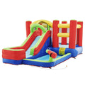 Inflatable Bouncing House with Water Cannon and Carrying Bag H216