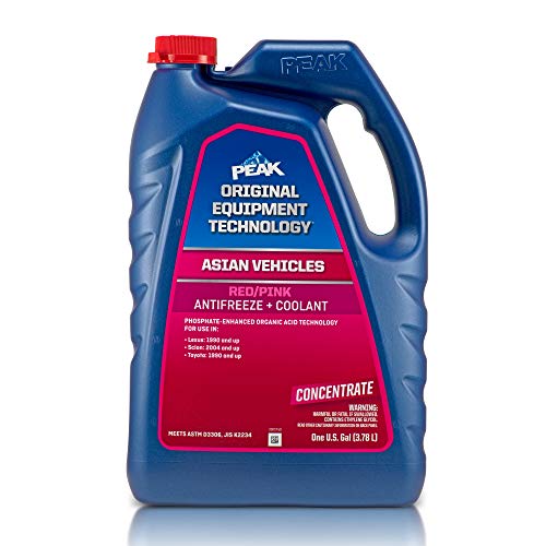 Red/Pink Concentrate Antifreeze/Coolant, 1 Gal. G819918