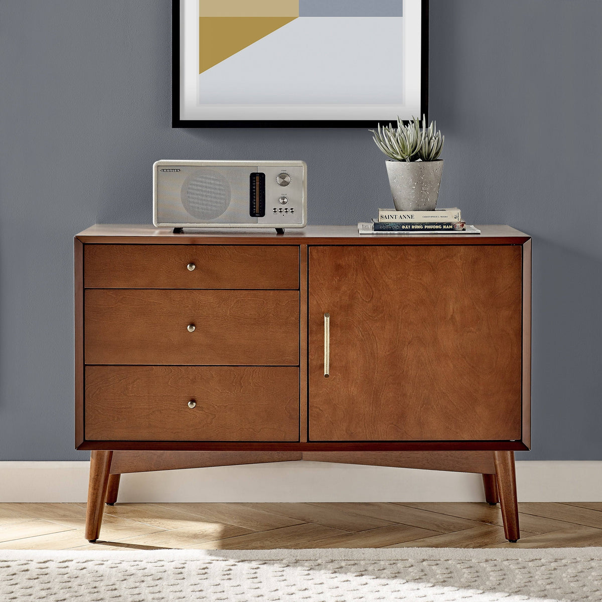 Mahogany Media Console I3400