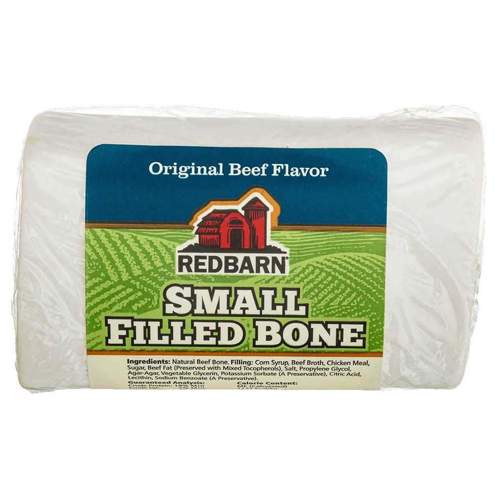 Peanut Butter Filled Bones Dog Treats Q4834