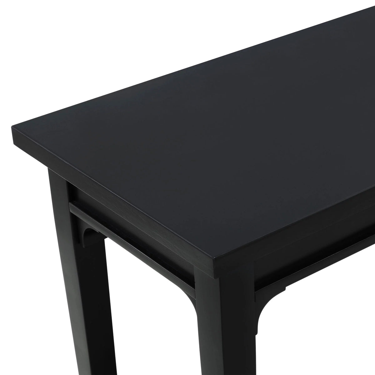 Console Table with Lower Shelf and Solid Wood Frame Z24810