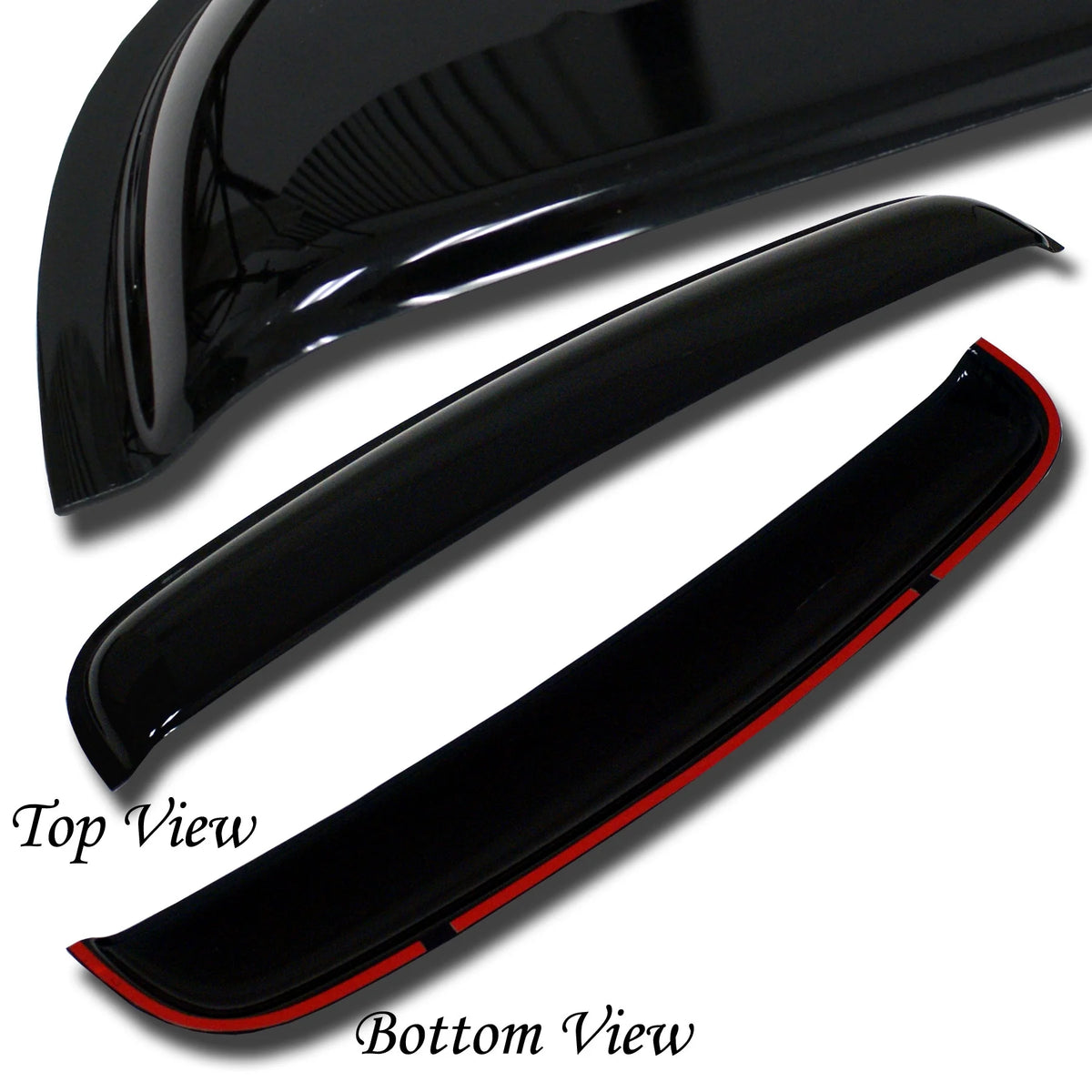 5 Pcs Outside Mount Window Visor and Sunroof Set V5865