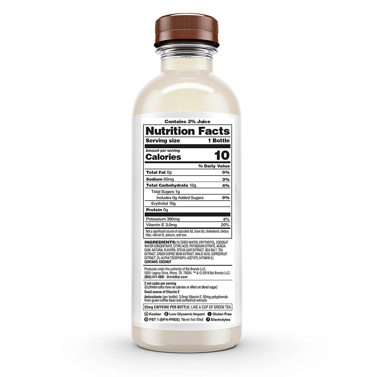 Antioxidant Water Pack, Pack of 12, 18 fl oz W82022