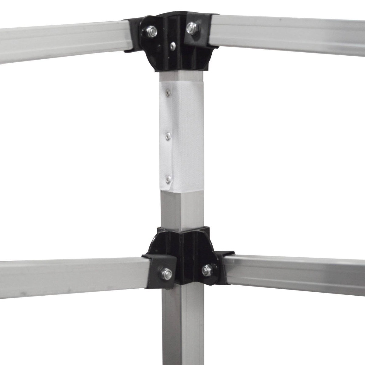 10 ft. x 10 ft. White Aluminum Pop-Up Canopy V22265
