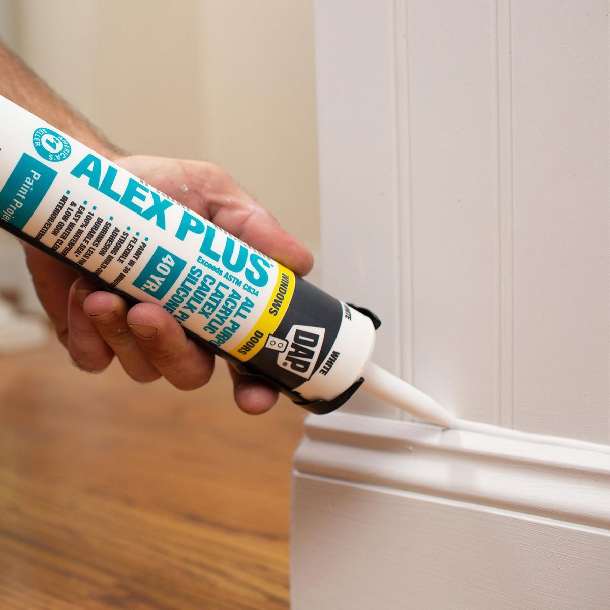 Clear Acrylic Latex Silicone Caulk K7555