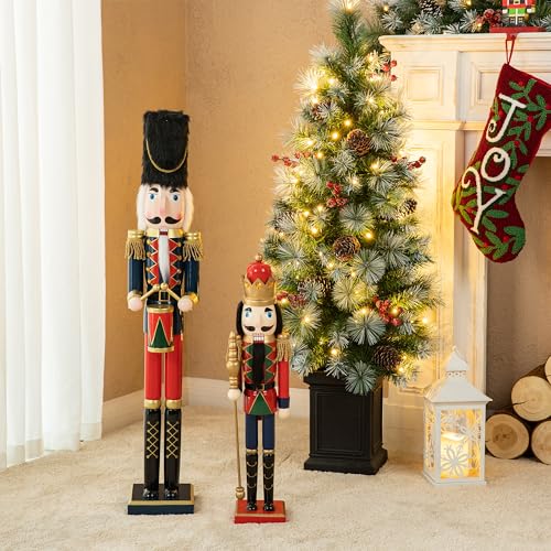 42" H Wooden Nutcracker Decoration O670
