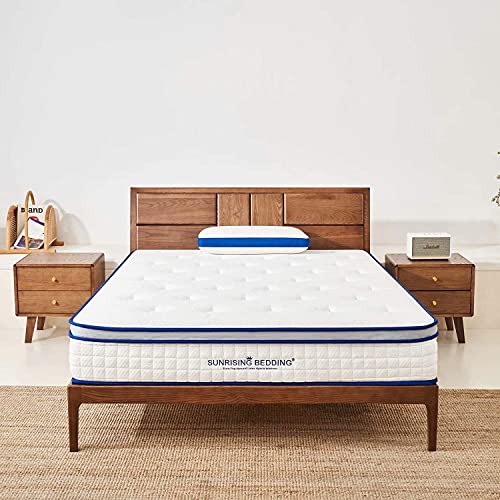 8" Natural Latex Full Mattress with Pocket Coil F8614