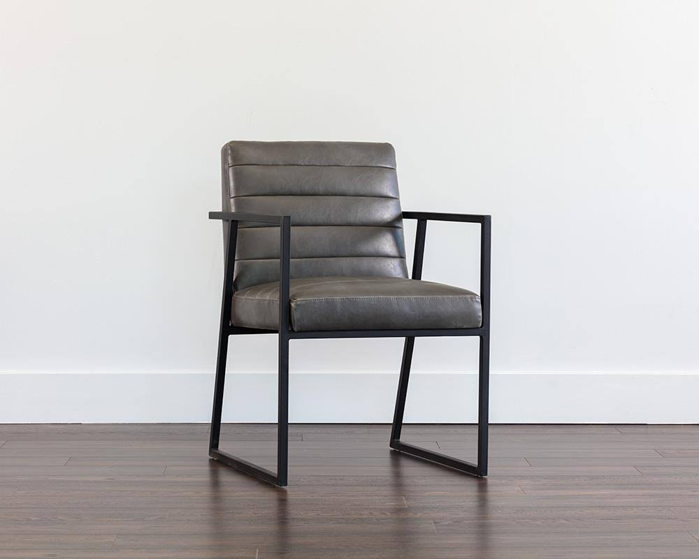 Overcast Grey Dining Armchair E7762
