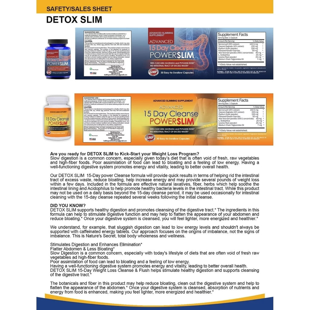 Turmeric Trim and Detox Slim Combo pack E1119