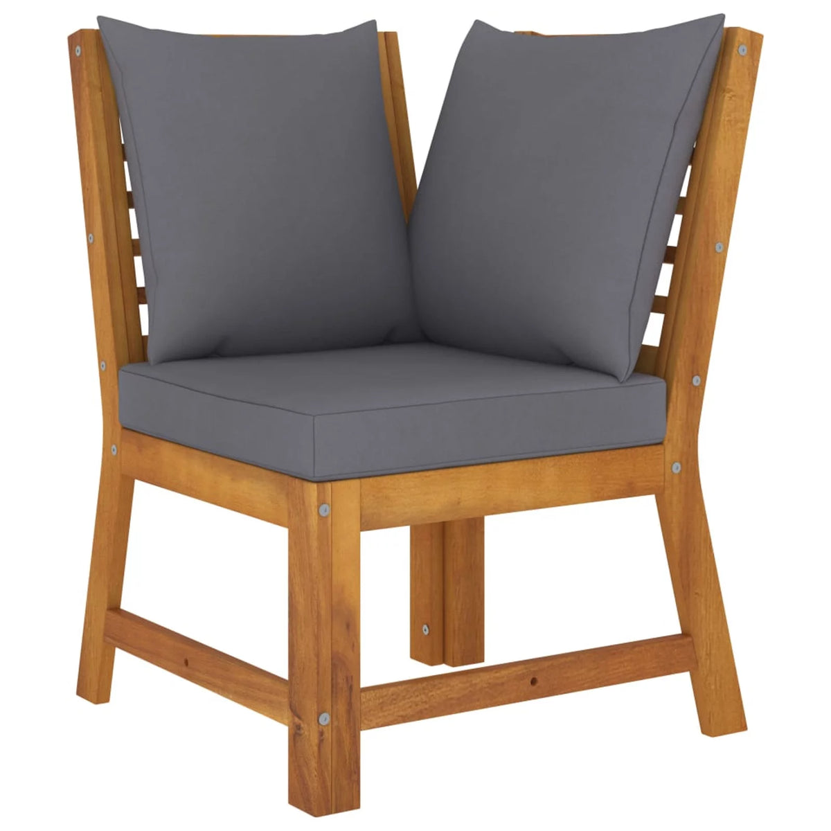 4 Piece Solid Acacia Wood Patio Set with Cushion P327