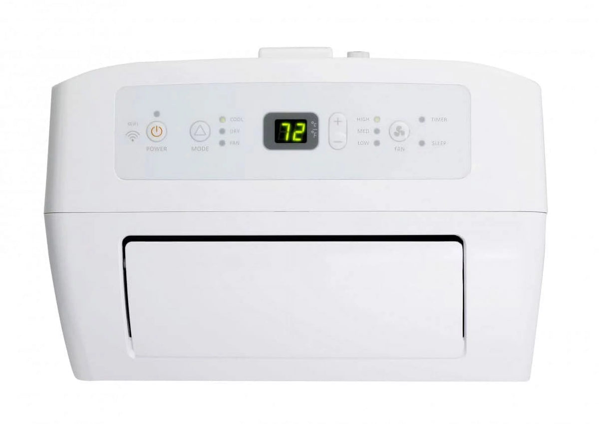 7,000 BTU Portable Air Conditioner with Dehumidifier and Wifi, White L13044