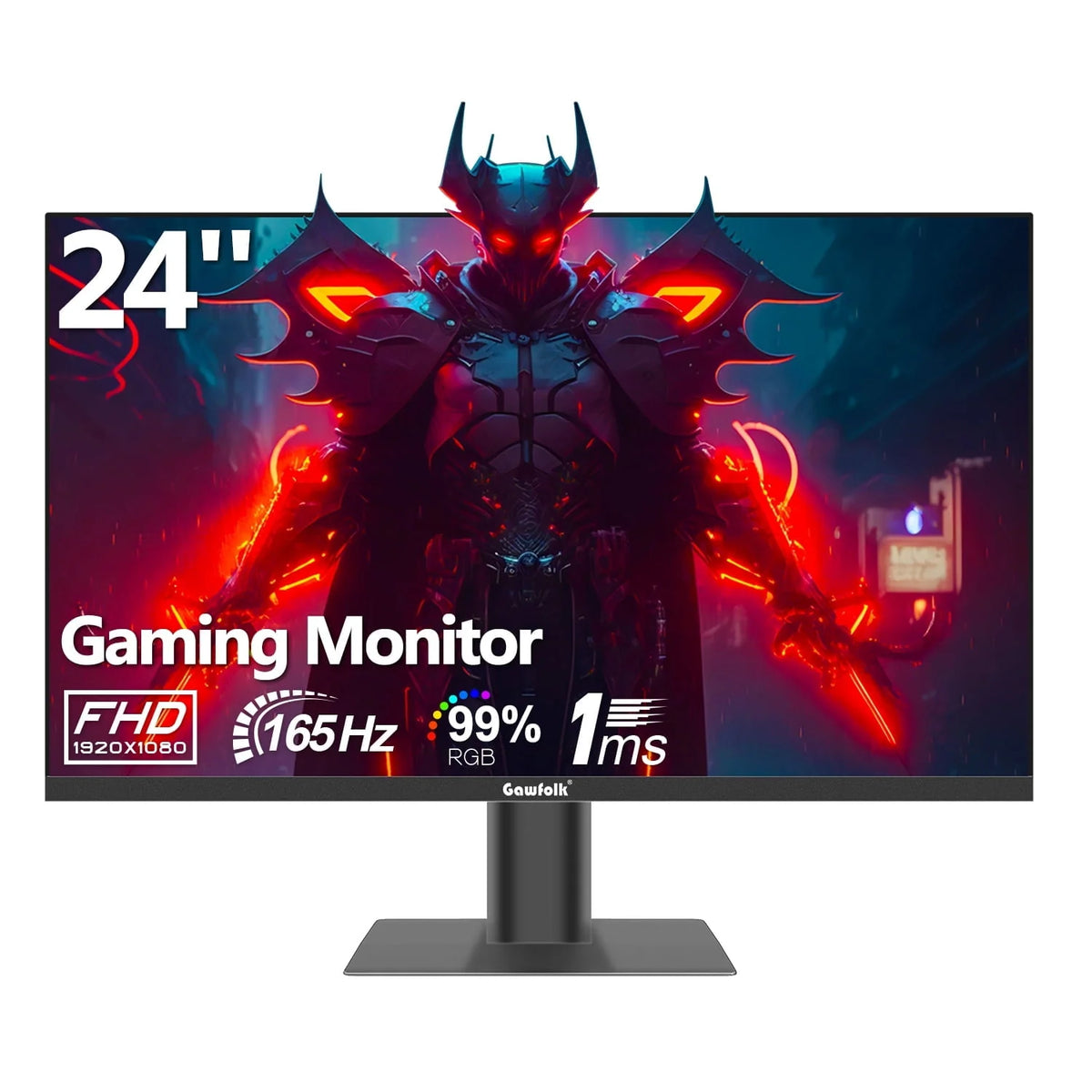 24.5 inch Curved Gaming Monitor 180hz FHD Frameless VA Black A41737