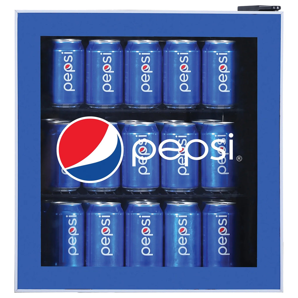 Blue 70 Can Capacity Compact Refrigerator V68847