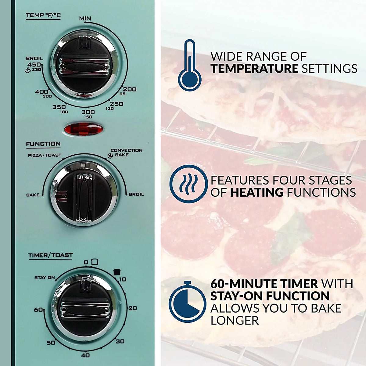 Aqua 12-Slice Convection Toaster Oven U217095