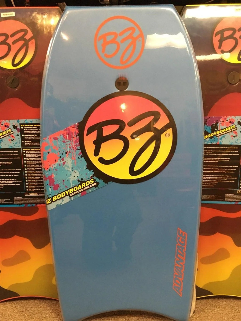 42.5 Inch Boogie Surfing Bodyboard with Leash T32402