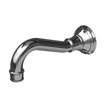 Gloss Black Tub Spout C115