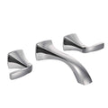 Chrome Two-Handle Wall Mount Bathroom Faucet K75443