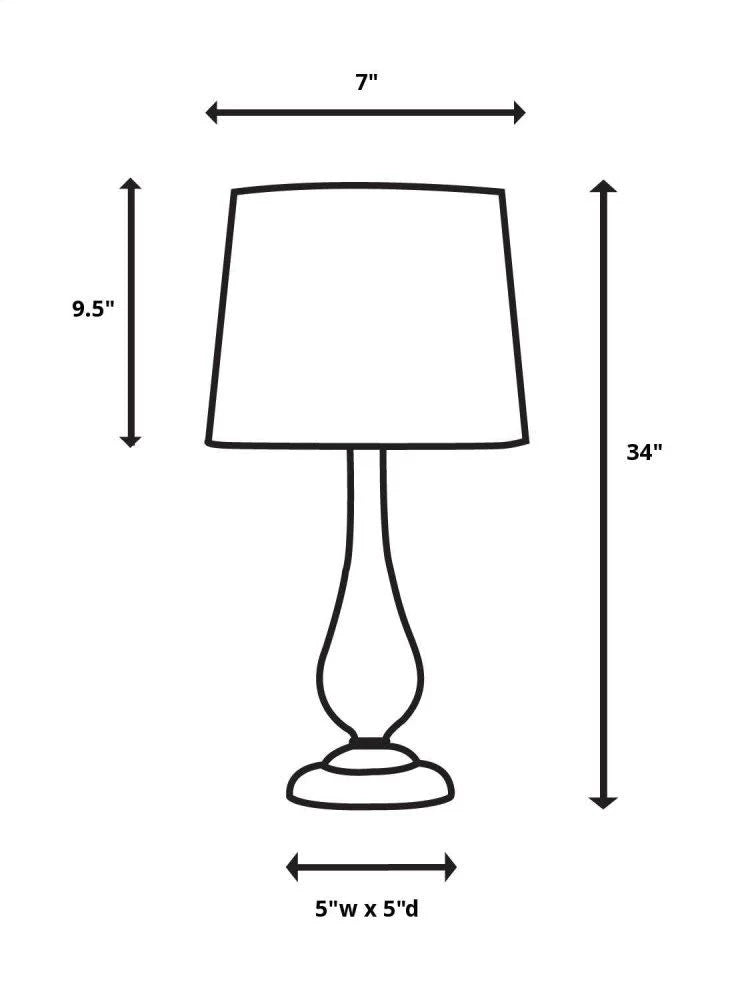 Brass Buffet Lamp D92924