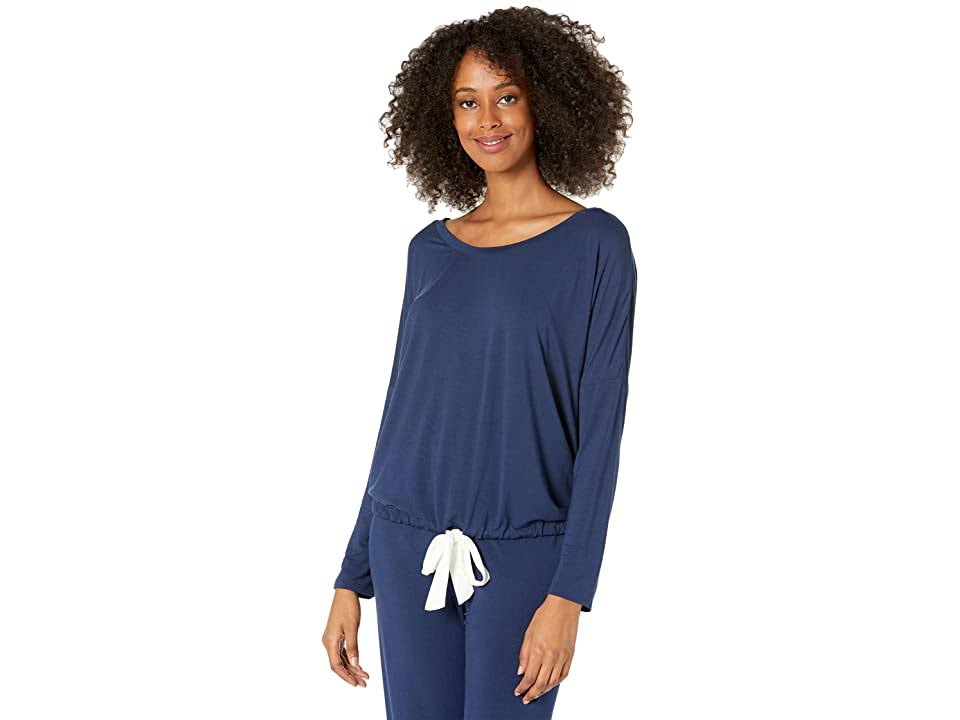 Navy Ivory Modal Slouchy PJ Set X54803