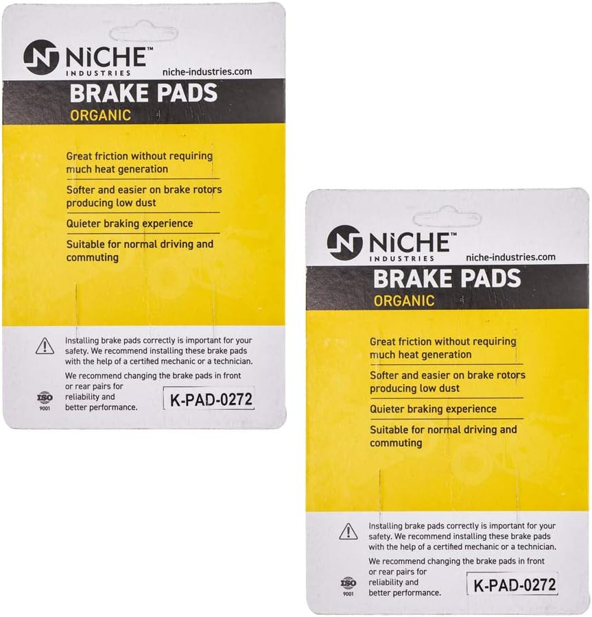Organic Brake Pad Set Pack of 2 H70465