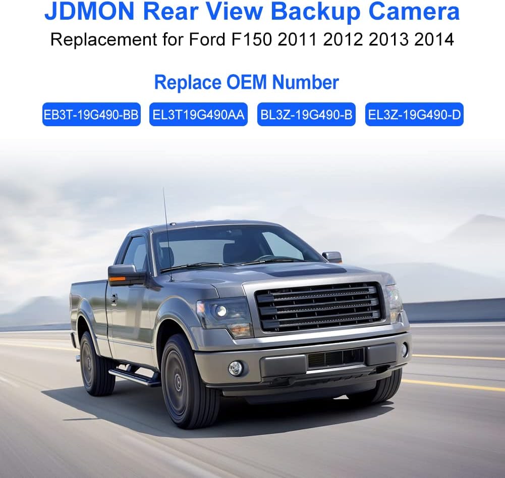 Compatible Rear View Backup Reverse Camera for Ford F150 2011 2012 2013 2014 I787394