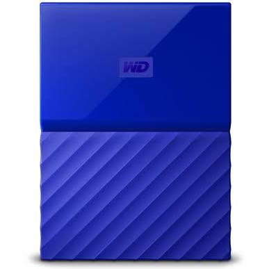 1000 GB Blue External Hard Drive O414