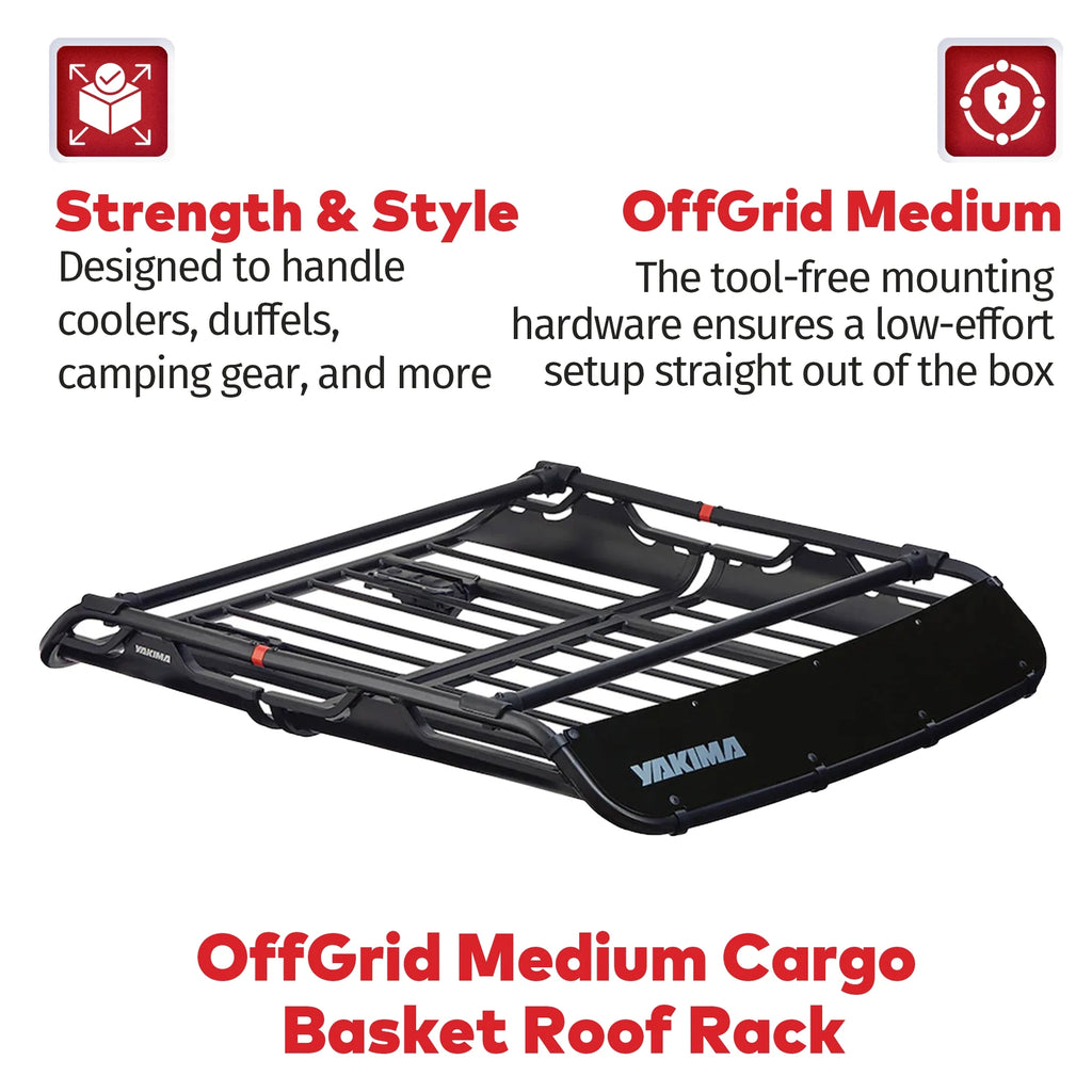Cargo Basket Rack with Quick Release Mounting K422