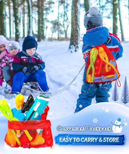 Snowball Maker with Snowball Launcher and Mesh Bag Q614