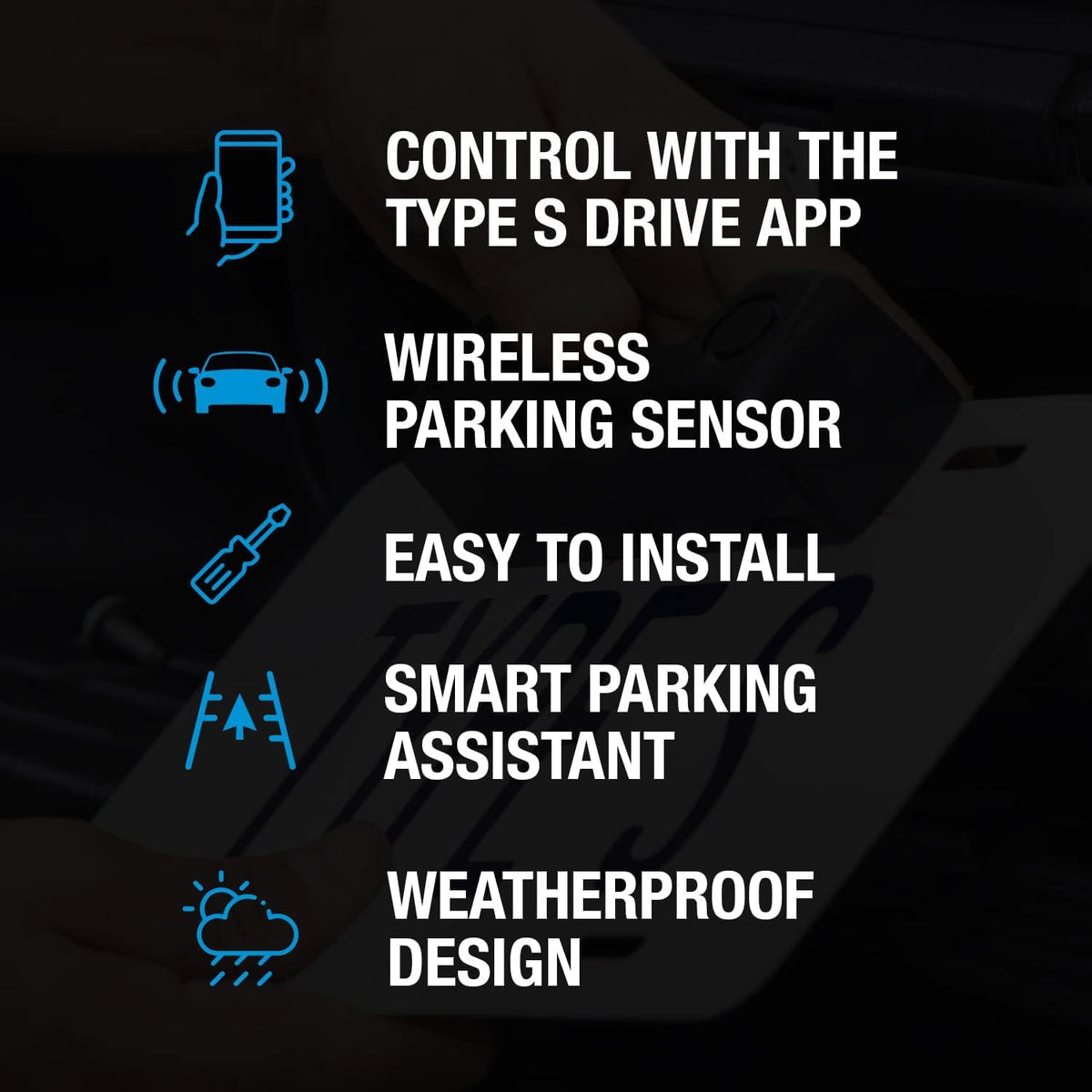 Wireless Parking Sensor Kit Pack of 2 L4124