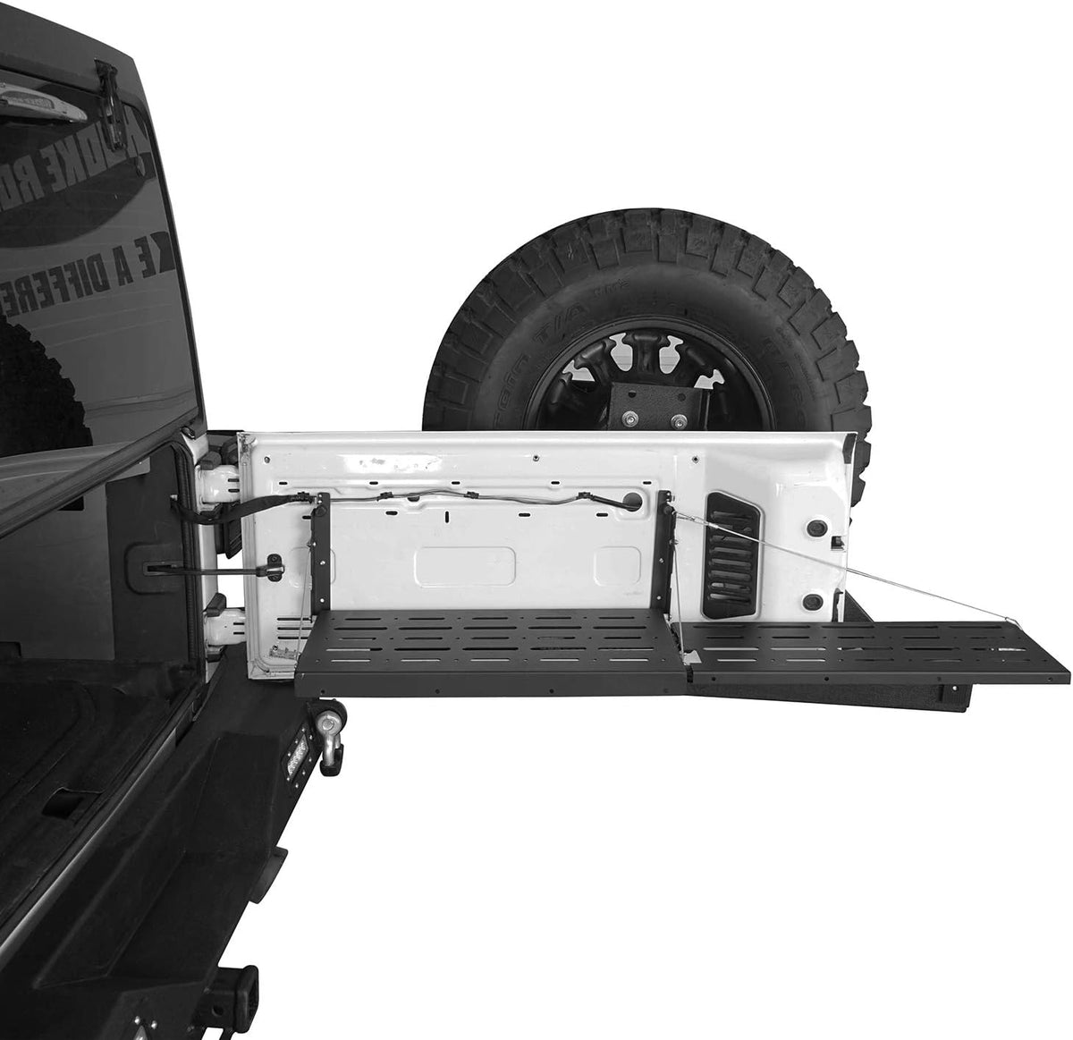 Tailgate Table Storage Rack for Jeep Wrangler JK M7046