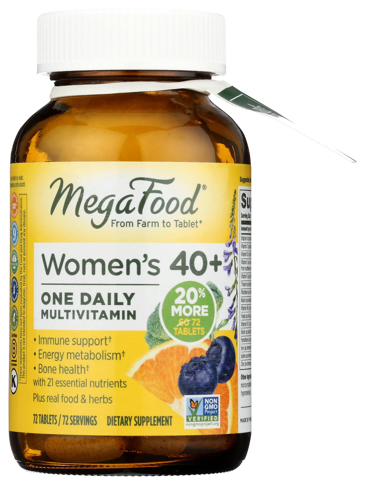 Women's 40+ One Daily Multivitamin Tablets K1096