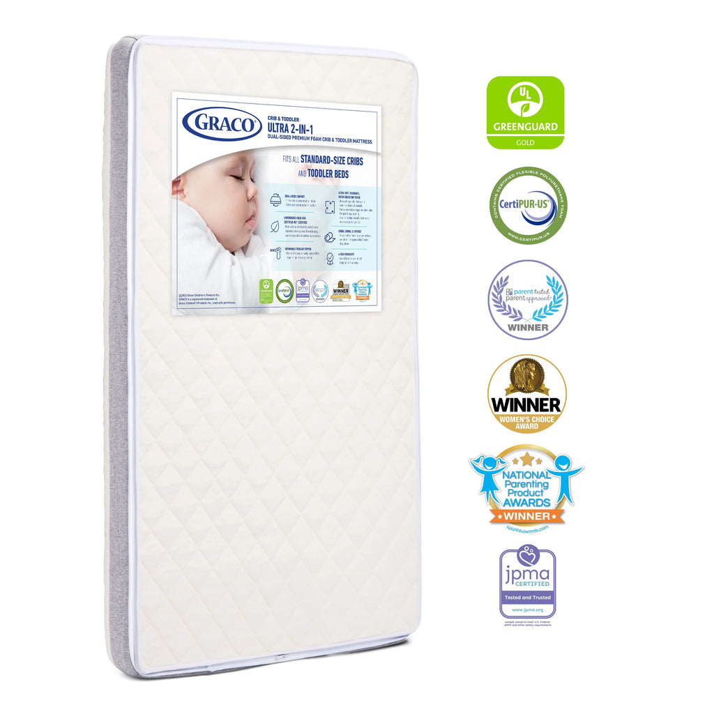 2-in-1 Crib and Toddler Mattress F86528