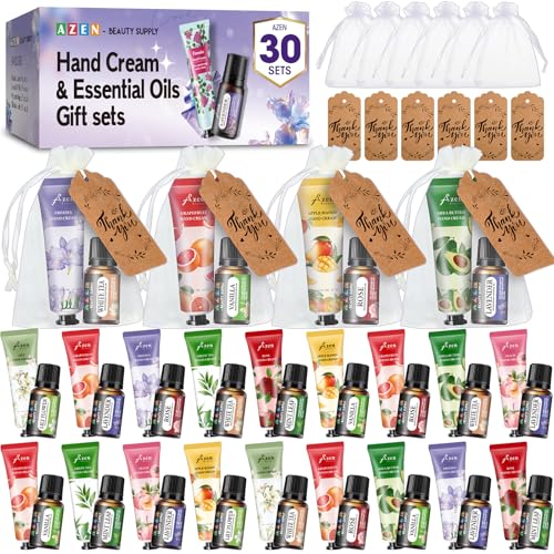 Hand Cream and Lip Balm Set with Organza Bag L19945