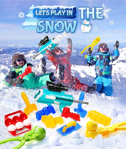 Snowball Maker with Snowball Launcher and Mesh Bag Q614