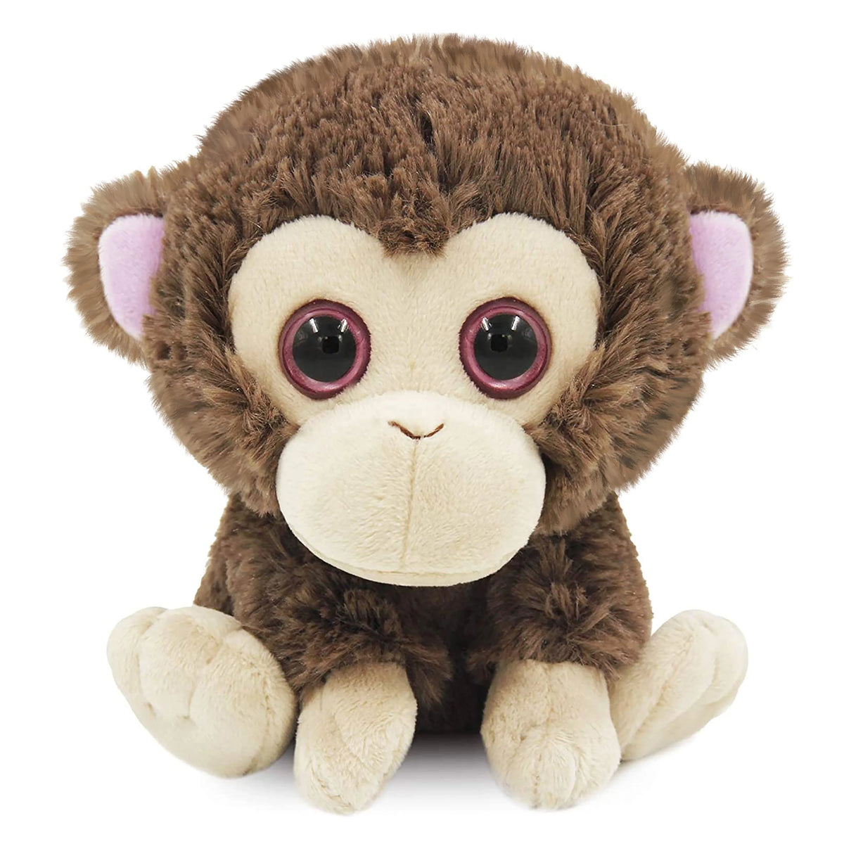 Brown Monkey Stuffed Animal Plush Toy J43062